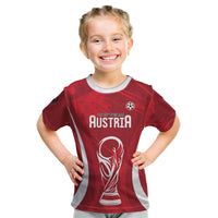 Custom Austria 2026 World Football Kid T Shirt Immer wieder Osterreich