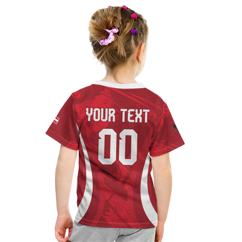 Custom Austria 2026 World Football Kid T Shirt Immer wieder Osterreich