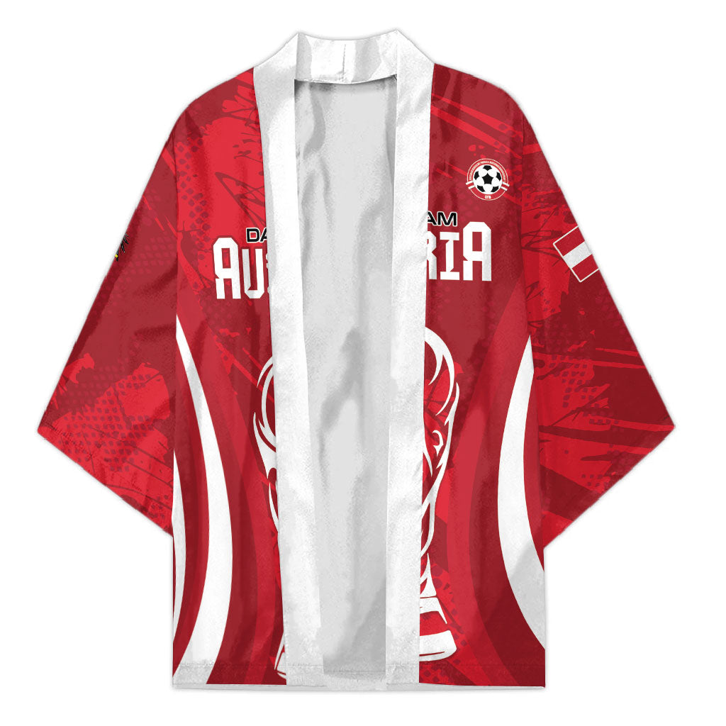 Custom Austria 2026 World Football Kimono Immer wieder Osterreich