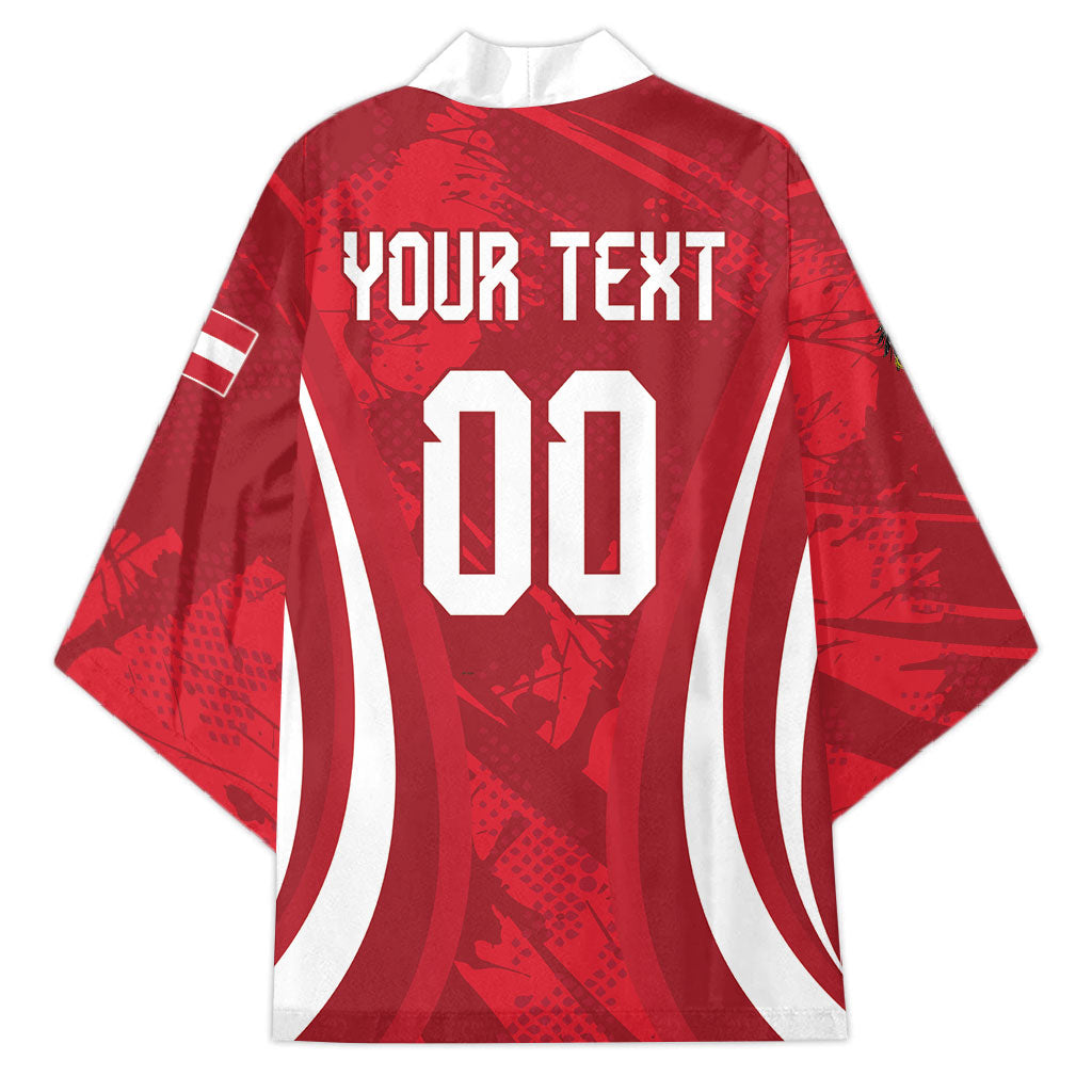 Custom Austria 2026 World Football Kimono Immer wieder Osterreich