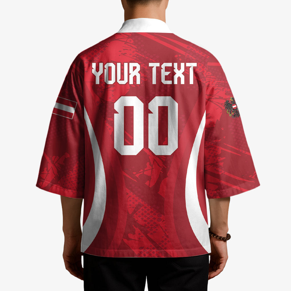 Custom Austria 2026 World Football Kimono Immer wieder Osterreich