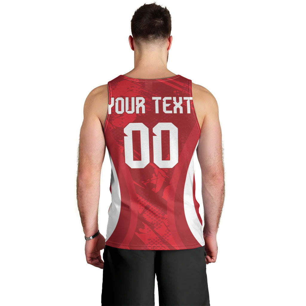 Custom Austria 2026 World Football Men Tank Top Immer wieder Osterreich