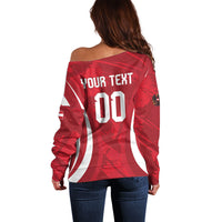 Custom Austria 2026 World Football Off Shoulder Sweater Immer wieder Osterreich