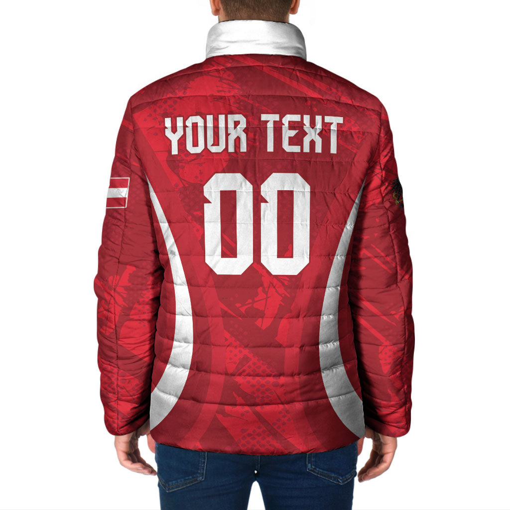 Custom Austria 2026 World Football Padded Jacket Immer wieder Osterreich