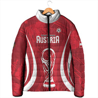 Custom Austria 2026 World Football Padded Jacket Immer wieder Osterreich
