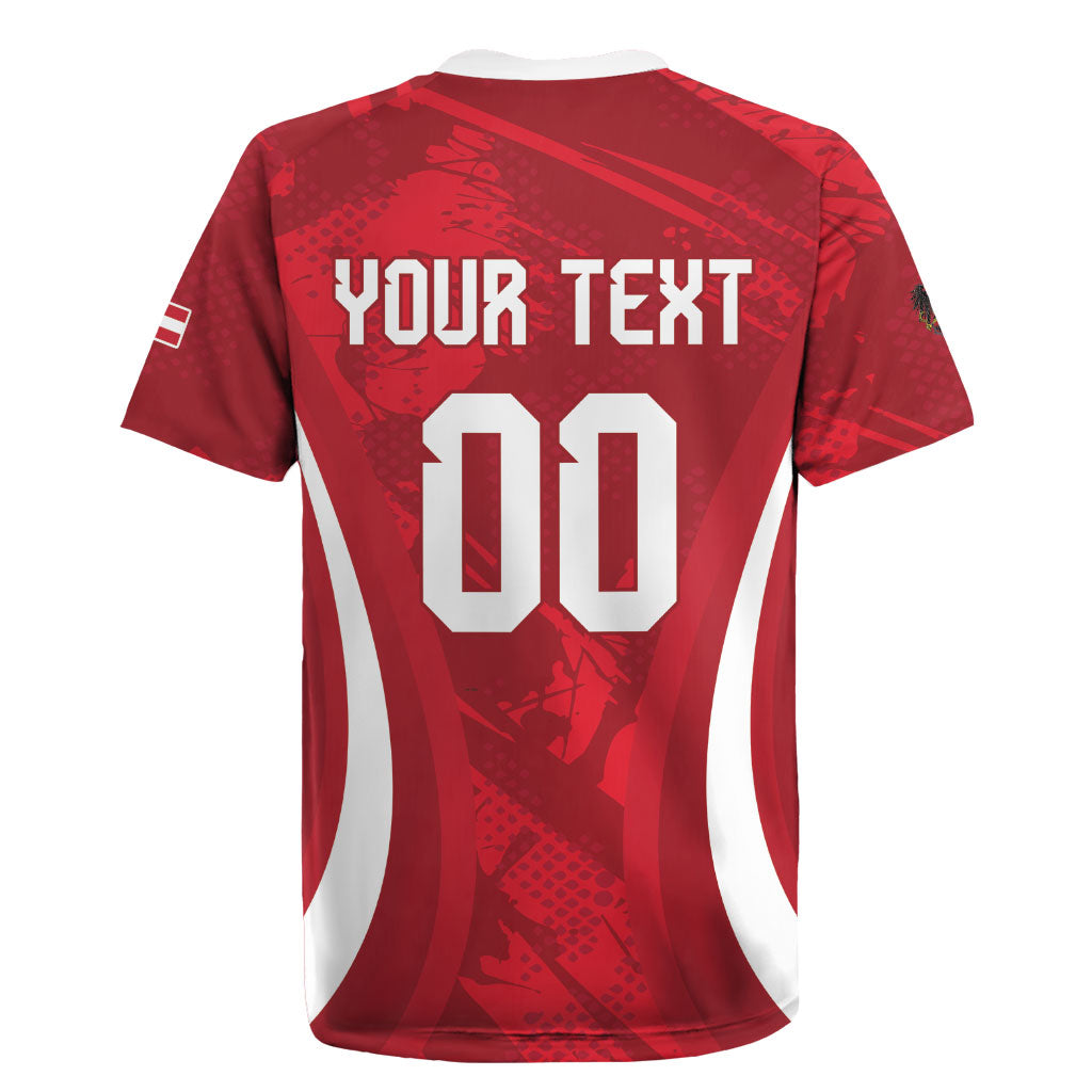 Custom Austria 2026 World Football Rugby Jersey Immer wieder Osterreich
