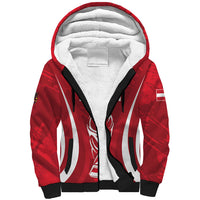 Custom Austria 2026 World Football Sherpa Hoodie Immer wieder Osterreich