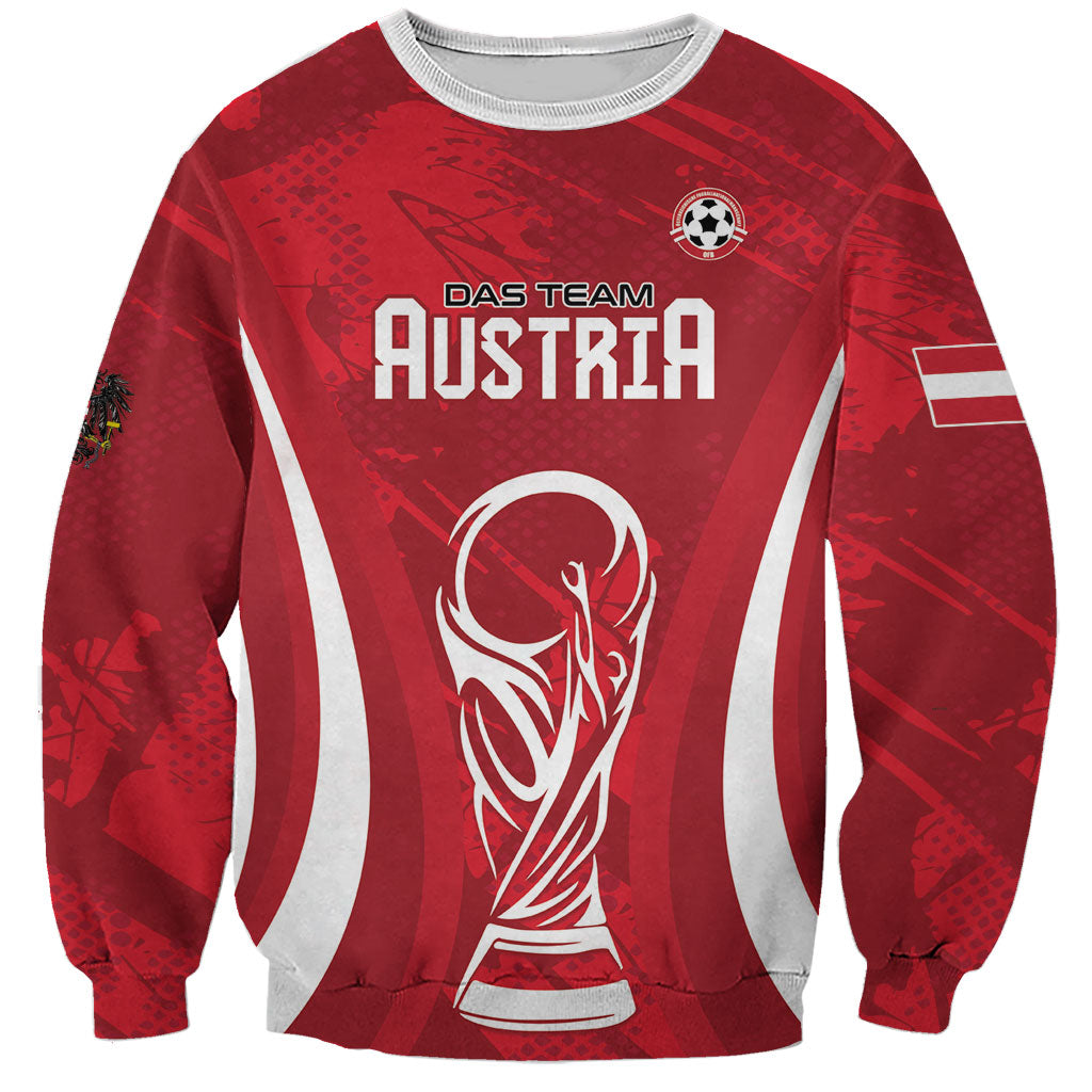 Custom Austria 2026 World Football Sweatshirt Immer wieder Osterreich