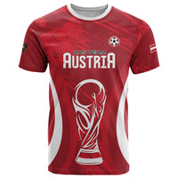 Custom Austria 2026 World Football T Shirt Immer wieder Osterreich