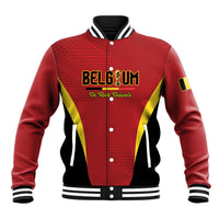 Custom Belgium 2026 World Football Baseball Jacket De Rode Duivels Go Champions