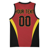 Custom Belgium 2026 World Football Basketball Jersey De Rode Duivels Go Champions