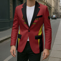 Custom Belgium 2026 World Football Blazer De Rode Duivels Go Champions