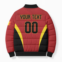 Custom Belgium 2026 World Football Bomber Puffer Jacket De Rode Duivels Go Champions