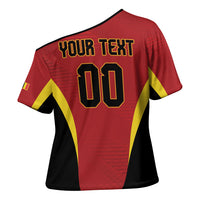 Custom Belgium 2026 World Football Cross Shoulder Shirt De Rode Duivels Go Champions