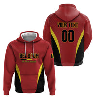 Custom Belgium 2026 World Football Hoodie De Rode Duivels Go Champions