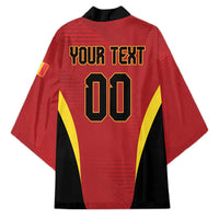 Custom Belgium 2026 World Football Kimono De Rode Duivels Go Champions