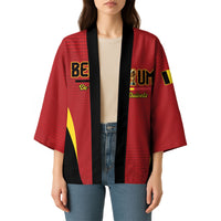Custom Belgium 2026 World Football Kimono De Rode Duivels Go Champions