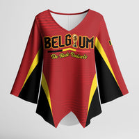 Custom Belgium 2026 World Football Kimono Sleeve Blouse De Rode Duivels Go Champions