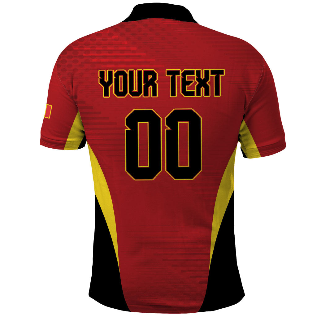Custom Belgium 2026 World Football Polo Shirt De Rode Duivels Go Champions