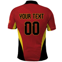 Custom Belgium 2026 World Football Polo Shirt De Rode Duivels Go Champions