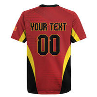 Custom Belgium 2026 World Football Rugby Jersey De Rode Duivels Go Champions