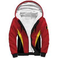 Custom Belgium 2026 World Football Sherpa Hoodie De Rode Duivels Go Champions