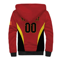 Custom Belgium 2026 World Football Sherpa Hoodie De Rode Duivels Go Champions
