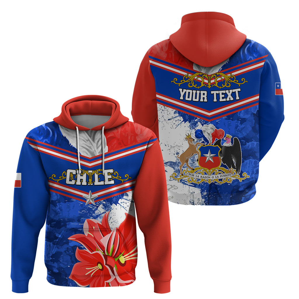 Personalised Chile Hoodie Chilean Bellflower Special Version - Wonder Print Shop