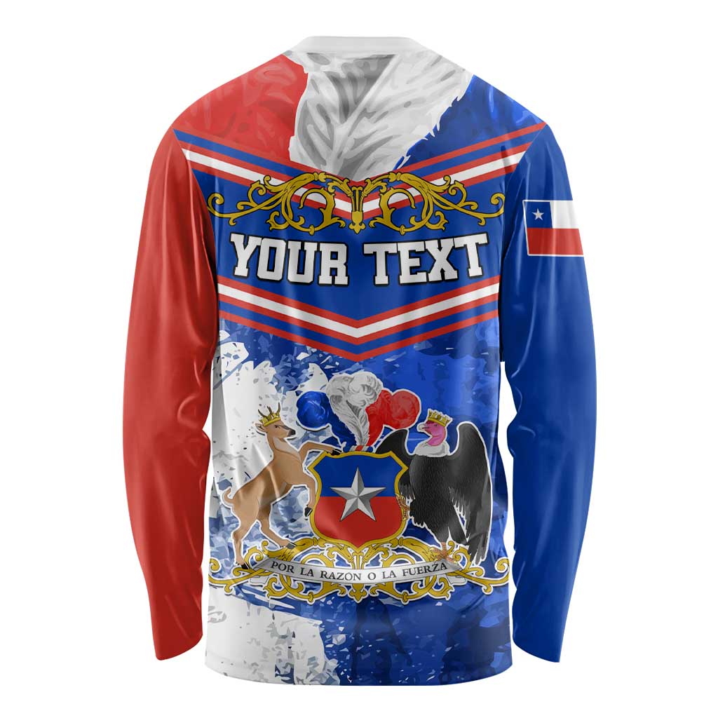 Personalised Chile Long Sleeve Shirt Chilean Bellflower Special Version LT01