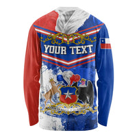 Personalised Chile Long Sleeve Shirt Chilean Bellflower Special Version LT01