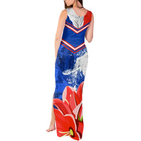 Personalised Chile Tank Maxi Dress Chilean Bellflower Special Version - Wonder Print Shop