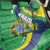 Brazil Sete de Setembro Back Car Seat Cover Flor De Ip Amarel Leopard Pattern - Wonder Print Shop