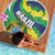 Brazil Sete de Setembro Beach Blanket Flor De Ip Amarel Leopard Pattern - Wonder Print Shop
