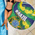 Brazil Sete de Setembro Beach Blanket Flor De Ip Amarel Leopard Pattern - Wonder Print Shop