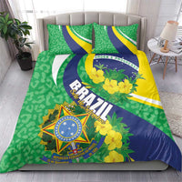 Brazil Sete de Setembro Bedding Set Flor De Ip Amarel Leopard Pattern - Wonder Print Shop