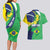 Brazil Sete de Setembro Couples Matching Long Sleeve Bodycon Dress and Hawaiian Shirt Flor De Ip Amarel Leopard Pattern - Wonder Print Shop