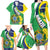 Brazil Sete de Setembro Family Matching Long Sleeve Bodycon Dress and Hawaiian Shirt Flor De Ip Amarel Leopard Pattern - Wonder Print Shop