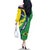 Brazil Sete de Setembro Family Matching Off The Shoulder Long Sleeve Dress and Hawaiian Shirt Flor De Ip Amarel Leopard Pattern - Wonder Print Shop