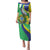 Brazil Sete de Setembro Family Matching Puletasi and Hawaiian Shirt Flor De Ip Amarel Leopard Pattern - Wonder Print Shop