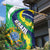 Brazil Sete de Setembro Garden Flag Flor De Ip Amarel Leopard Pattern - Wonder Print Shop