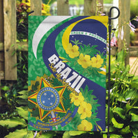 Brazil Sete de Setembro Garden Flag Flor De Ip Amarel Leopard Pattern - Wonder Print Shop