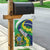 Brazil Sete de Setembro Garden Flag Flor De Ip Amarel Leopard Pattern - Wonder Print Shop