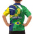 Brazil Sete de Setembro Kid Hawaiian Shirt Flor De Ip Amarel Leopard Pattern - Wonder Print Shop