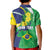 Brazil Sete de Setembro Kid Polo Shirt Flor De Ip Amarel Leopard Pattern - Wonder Print Shop