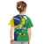Brazil Sete de Setembro Kid T Shirt Flor De Ip Amarel Leopard Pattern - Wonder Print Shop