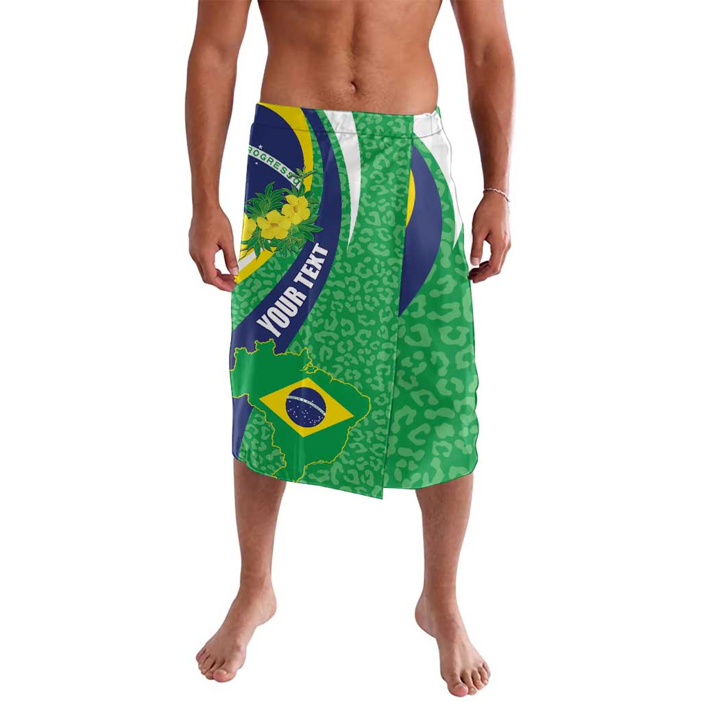 Brazil Sete de Setembro Lavalava Flor De Ip Amarel Leopard Pattern - Wonder Print Shop