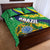 Brazil Sete de Setembro Quilt Bed Set Flor De Ip Amarel Leopard Pattern - Wonder Print Shop
