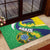 Brazil Sete de Setembro Rubber Doormat Flor De Ip Amarel Leopard Pattern - Wonder Print Shop