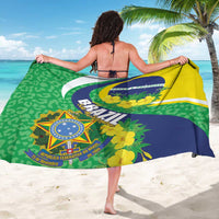 Brazil Sete de Setembro Sarong Flor De Ip Amarel Leopard Pattern - Wonder Print Shop