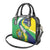 Brazil Sete de Setembro Shoulder Handbag Flor De Ipê Amarel Leopard Pattern